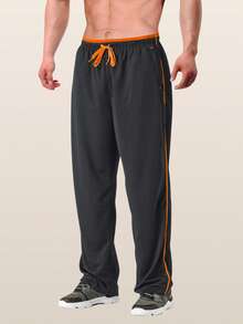 Dark Gray With Orange