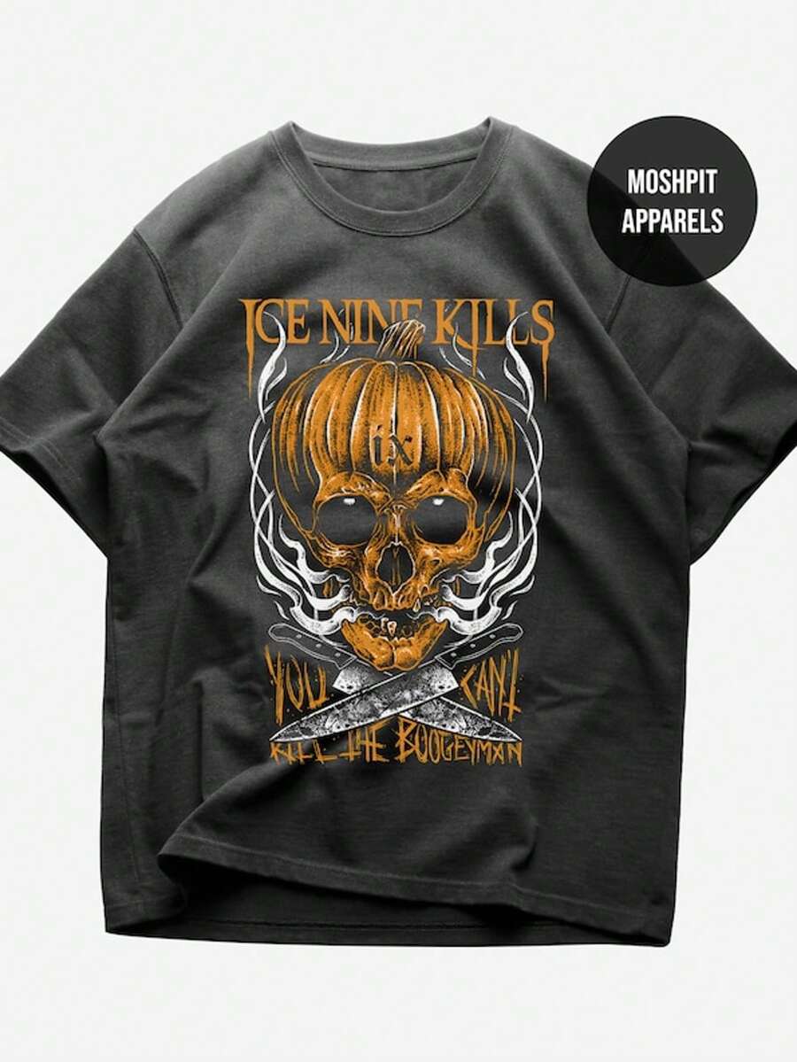 Ice Nine Kills T-Shirt - Metal Music Shirt - IX Shirt - The Silver Scream - Ice Nine Kills Merch - U - 黑色 - 查看 1