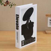 1件装时尚假书装饰，创意现代英文假书，极简杂志摄影道具书模型 - 彩色 - 查看 16