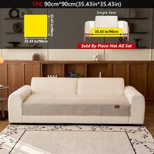 1 Tấm đệm ghế sofa thân thiện với thú cưng, thoáng khí, giống vải lanh, có nhãn chữ MD - Vỏ bọc ghế sofa hiện đại tối giản, chống trượt và có thể giặt bằng máy, dành cho ghế sofa mô-đun 1-4 chỗ ngồi, lý tưởng cho phòng khách, phòng ngủ, văn phòng, trang trí nhà cửa - Nhiều màu - Xem 27