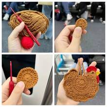 4 件套精致腈纶纱线套装 - 4 层柔软针织和钩针用品，非常适合制作毛毯、衣服、手提袋、拖鞋 - 多色，每件 50 克，手工艺必需品 | 柔和纱线套装 | 多用途 - 彩色 - 查看 8