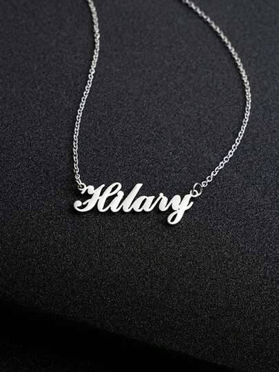 Customized Matte Gold Luxurious Fashionable Necklace, Suitable As Gift For Couple, Friend, Family, Birthday, Anniversary, Holiday