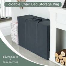 HILERO Sofá cama plegable 4 en 1 convertible con almohada cama plegable de espuma viscoelástica moderno sofá futón para sala de estar invitados apartamentos gris oscuro - Nico - Ver 6