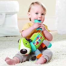 Multi funcional torno pendurado bebê sino brinquedos, boneca cama ringtones/puzzle brinquedos do bebê - raposa - Visão 6