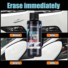 JB-XPCS Cire de réparation des rayures de voiture, pour le polissage et la crème d'élimination des rayures - convient pour une restauration rapide de l'éclat sur tous les véhicules
