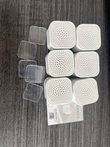 1 cutie deodorizantă pentru frigider din plastic. Purificator de aer proaspăt cu reducere a carbonului activ și formaldehidei, deodorizantă pentru aer proaspăt rezistentă la umiditate, deodorizantă pentru frigider, deodorizantă cu carbon activ, pentru frigider, bucătărie, dormitor, dulap, purificator de aer neelectric respirabil - neutralizator de mirosuri și mirosuri