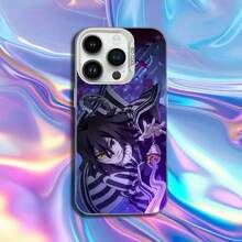 D-Demon S-Slayer Mitsuri Obanai Phone Case Covercompatible With  16,15,14,13,12,11,Mini,Pro,SE,MAX White Matte Shockproof Cover,Covercompatible With  17 Case,  17 Pro Case,  17 Pro Max Case