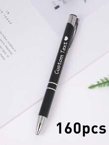 1-320pcs Custom Pens Ballpoint With Name,Back To School Supplies For Kids,Personalized Business Engraver Pens Ballpoint,Customized Gel Pens,Customizable Teacher Pens,Pens Ballpoint Smooth Writing Pens,Modern,Cute,Suitable For Birthday Gifts,Teachers' Day,Wedding,Office,Ideas Gifts For Him/Her,Friends,Workers,Teacher,Coworkers,Bridal,Warm Ambience,Fall Decor