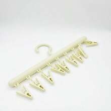 Séchoir à chaussettes dopamine, cintre multi-clips pour sous-vêtements ménagers, organisateur de rangement pour chapeaux, convient pour les dortoirs d'étudiants