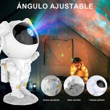 Proyector de Galaxias y Estrellas con Mando y Temporizador - Conejito espacial - Ver 3