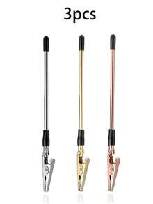 1PC/2PCS/3PCS Multicolor Bracelet Helper Tool,Bracelet Wearing Auxiliary Tool,Accessory Auxiliary Tools,Hand Bracelet Fasten Helper Alligator Clips For Joints For Women Jewelry Tools Fastening And Hooking Equipment For Jewelry Bracelet Necklace