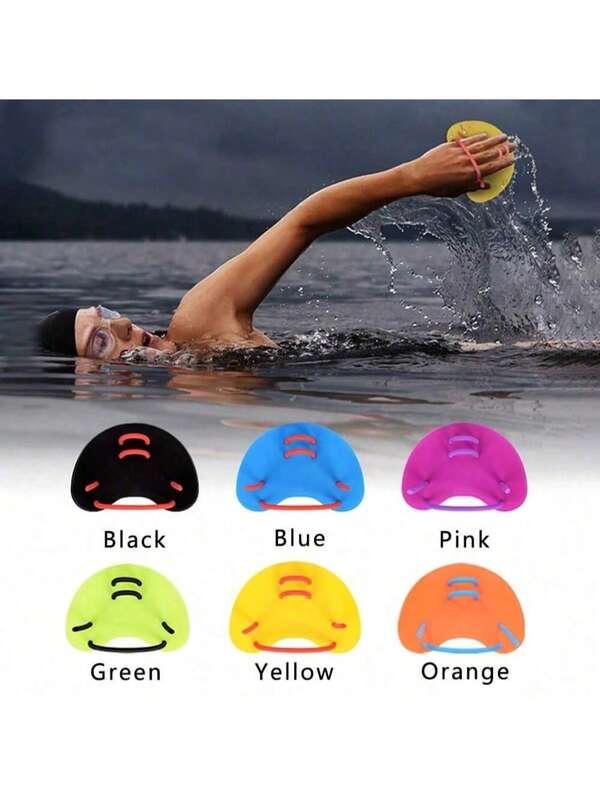 Swimming Training Paddles - Swimming Paddles Can Improve Stroke Efficiency, Increase Strength And Technique - Suitable For Beginner Swimmers, Unisex Saudi National Day,Saudi National Day Gifts,Distributing Aid On Saudi National Day