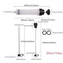 200/500/1500ml Car Oil Extractor, Car Brake Oil Replacement Tool, Fuel Extraction Pump, Suitable For Manual Oil Extractor Of Cars - Oil Exchange Pump With Hose