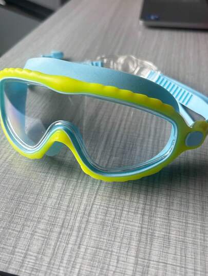 1pc Children's Anti-Fog HD Swimming Goggles, Waterproof And Anti-Fog, HD Lenses, Clear Large Frame Vision, Water Swimming Goggles, Holiday Gifts, Swimming Goggles For Boys And Girls, Children's Birthday Gifts