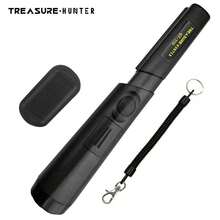 Treasure Hunter GT110 Handheld Metal Detector With Pinpointing Function, Scratch-Resistant Metal, Waterproof, 360 Degree Scanning - Black - View 1