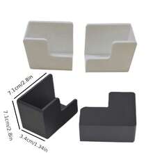 Giá để cân treo tường - Lắp đặt bằng keo dán liền mạch, Thiết kế tiết kiệm không gian bằng nhựa bền, Thích hợp cho phòng tắm và phòng tập thể dục tại nhà, Tương thích với cân đo mỡ cơ thể và thiết bị tập thể dục, Giá để đồ trong phòng tắm, Kiểu dáng thời trang, Lắp đặt, Hộp đựng đồ - Nhiều màu - Xem 10