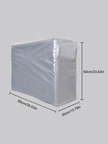 1 Stück Außeneinheit-Abdeckung für Klimaanlage, UV-beständig, regenfest, schneebeständig, witterungsbeständige Schutzabdeckung für Außenklimageräte, universelle Staubschutzabdeckung für Außenklimageräte, Schutzabdeckung für Außenklimageräte, Winterabdeckung für Außenklimageräte, Komplettabdeckung für Außenklimageräte