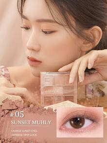 Dasique Eyeshadow Palette, High Pigmentation, Long-Lasting, Easy To Apply, Smooth, Vegan, Cruelty-Free, Christmas Gift For Women, Fashion Cosmetic Brand, Back To School, Wedding Dress, Summer, Valentine's Day, Vacation - 05 Sunset Muhly - 查看 5