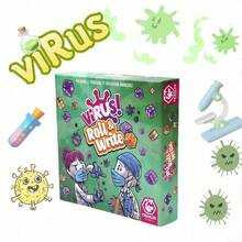Trò chơi bài Goliath Virus - Trò chơi bài vui nhộn dễ lây lan, Xanh lá cây, Quà tặng ngày lễ, Trò chơi trên bàn cờ - Nhiều màu - Xem 7