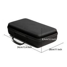 15 Slots Watch Box With Shock-Proof Foam Padding, Portable Hard Case Design Suitable For Home Storage, Can Hold 15 Watches Of Different Sizes