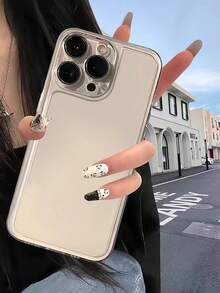 1 件透明防摔 TPU 柔软保护手机壳适用于 7 Plus/8 Plus/16/16 Plus/16 Pro/16 Pro Max/XR/XS Max/11/11 Pro/11 Pro Max/12/12 Pro/12 Pro Max/13/13 Pro/13 Pro Max/14/14 Pro/14 Plus/14 Pro Max/15/15 Pro/15 Plus/15 Pro Max，时尚/优雅/可爱/ - 無色 - 查看 5