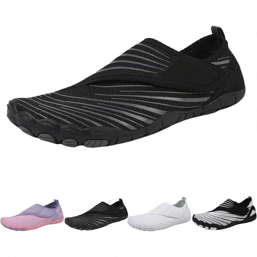 Waterproof Barefoot Trail Running Shoes For Outdoor Activities - Black1 - View 1
