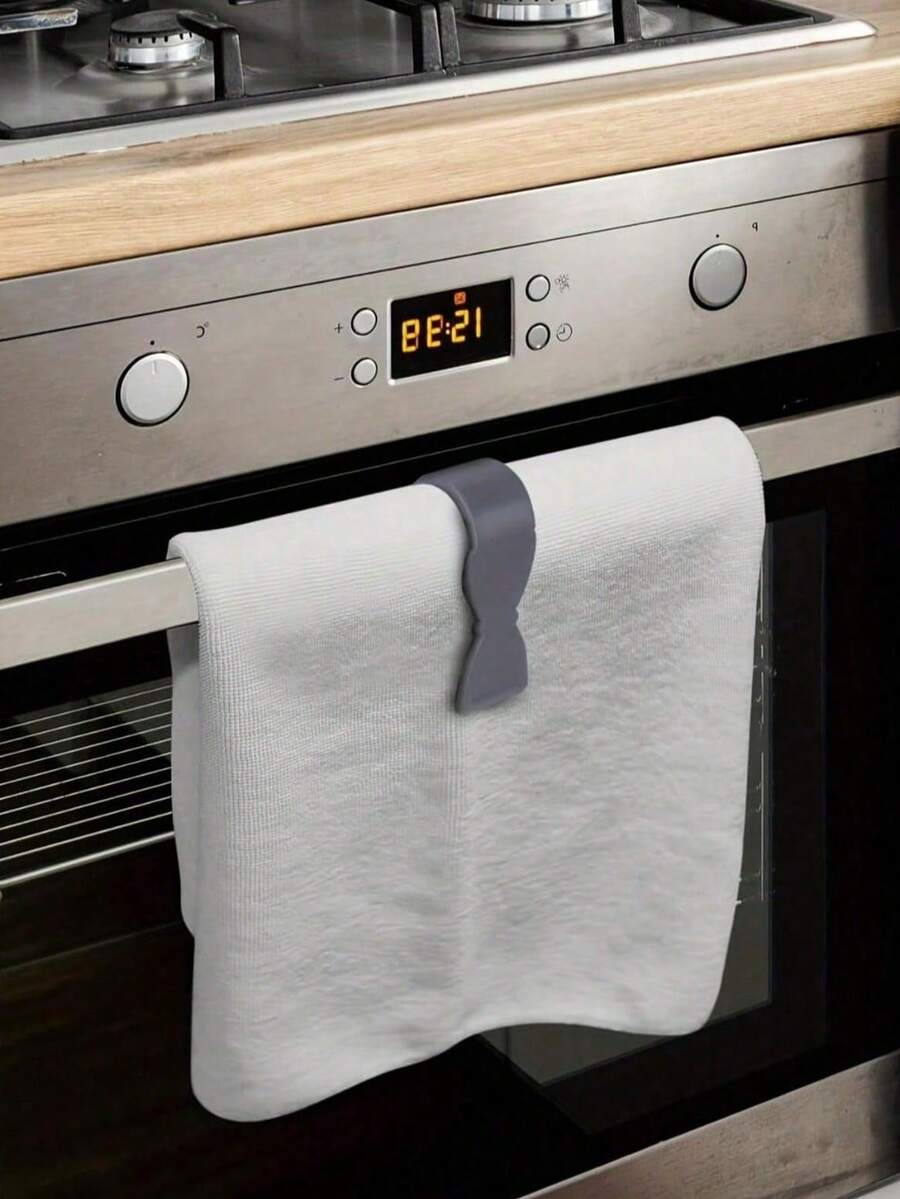 4pcs/6pcs Kitchen Towel Clips - Prevent Towels From Slipping - Suitable For Kitchen, Oven Handles, Bathroom Towel Racks, Dishwashers, Stoves - Say Goodbye To Towels Scattered On The Floor, 3 Color Options / Blanket Clips, Needle-Free Non-Slip Design - Multicolor - View 1