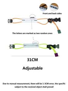 1pc Reflective Cycling Strap, Leg Band For Night Bike Riding