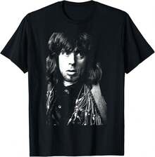 John Mayall Black And White Portrait By Everard Smith T-Shirt - màu đen - Xem 1