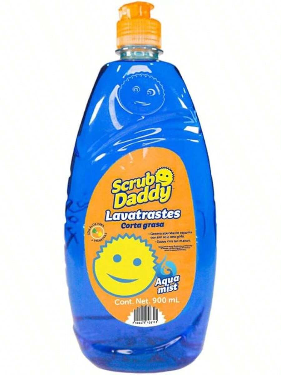 EstiloTendenciaScrub Daddy, Dish Soap Lavatrastes (Cherry Blossom)Calidad PremiumVersióN Mejorada - Aqua Mist - Ver 1