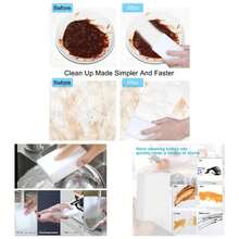 2X Density Magic Sponge Eraser, Multi - Functional Household Cleaning Kitchen Dish Sponge Furniture, Thick And Long Lasting Melamine Cleaning Sponges Bathroom, Floor, Wall Cleaner 10