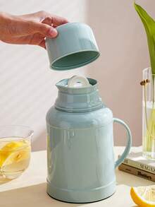 1 Stück 1000ML/33,8oz Haushalt Thermoskanne, Mini Wärmflasche, hochwertige Glasinnenbeschichtung Kaffeekanne