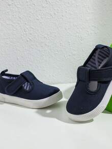 1 szt. Modne, jednokolorowe, oddychające, okrągłe, codzienne buty dla chłopców i dziewcząt na cztery pory roku