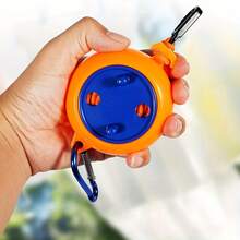 1 dây phơi quần áo có thể thu gọn 32ft (khoảng 10,9m) - Thiết kế tiết kiệm không gian, thích hợp cho cắm trại và du lịch, giải pháp phơi nhanh cho các hoạt động ngoài trời | Dây phơi quần áo ngoài trời, thích hợp cho du lịch, câu cá và cắm trại. - Nhiều màu - Xem 7