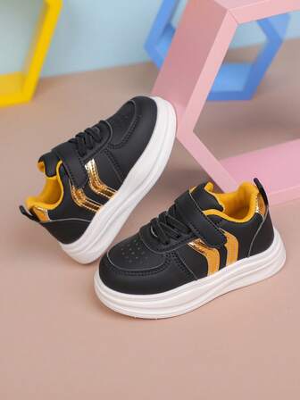 新款春秋儿童运动鞋，皮革鞋面跑步鞋，休闲运动鞋，软底幼儿鞋，户外百搭