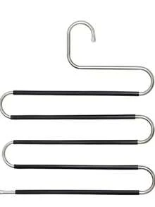 3 Móc treo quần áo hình chữ S bằng thép không gỉ - Chống trượt và tiết kiệm không gian, sắp xếp quần, quần jean và khăn quàng cổ, Giải pháp lưu trữ và sắp xếp tủ quần áo, Vật dụng lưu trữ không thể thiếu trong gia đình - Nhiều màu - Xem 14