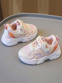 أحذية الأرنب للأطفال، أحذية بنات جديدة للربيع/الخريف، أحذية أطفال رضع ذات قاع ناعم، أحذية رياضية للأطفال قابلة للتنفس، أحذية رياضية سميكة للبنات الصغيرة والمتوسطة، أحذية جري خارجية كاجوال