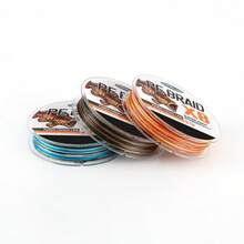 Braided Fishing Line - Pro Grade Power Performance Saltwater Freshwater Fish - Colored Fishing Line Braid For Extra Visibility 8 Strands Stronger Multifilament PE Braid Wire