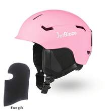[FREE Balaclava + Liner]JetBlaze 1 PC Ski Snowboard Helmet Adjustable Shockproof Warm Winter Sports Helmet.