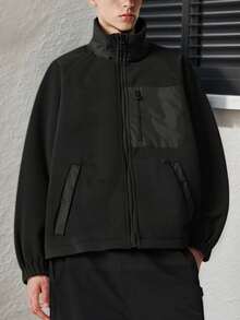 2025 Men's Winter Fleece Warm Casual Simple Jacket