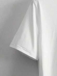 Camiseta Feminina The End 100% Algodão Blusa Casual treino - Branco - Visão 4