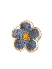 2pcs Vintage Floral Crochet Cup Coasters, Retro Round Coasters, Heat Resistant Placemats, Tablecloth, Dining Table Decor - Ideal For Home, Residence, Kitchen, Coffee Table, Wooden Table, Dining Room, Bar Decoration - Multicolor - View 13