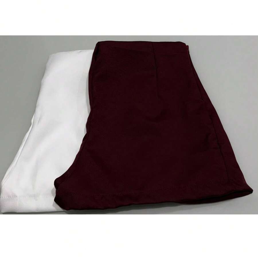 New Fashion 2025 Tailored Social Shorts Kit - 白葡萄酒 - 查看 1