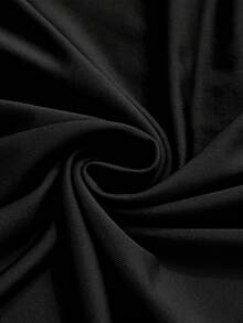 1件/4件/6件/10件/20件/30件/50件黑色牛奶丝方形椅套,经典简约设计,高弹力纯色宴会椅防尘罩,可拆洗,适用于餐厅、客厅、厨房、酒店、宴会椅保护套、秋季装饰、房间装饰、返校季、学校用品 - 彩色 - 查看 6