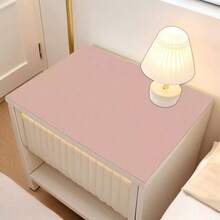 1 pezzo Tappetino da scrivania in stile minimalista moderno in pelle PU, impermeabile e anti-olio, adatto per tavolo da pranzo, tappetino per mouse, tavolo da toeletta, salone di manicure, scrivania di studenti, piano di lavoro in cucina, scrivania, protezione per top