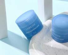 Laneige Vattensovmask för stöd mot fuktbarriären med niacinamid och squalan 15 ml/0,5 oz - Vitt - Visa 3