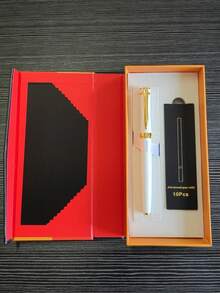 [Customized] Personalized Metal Ballpoint Pen Set With Engraved Text, High Quality Business Office Supplies, 2pcs Pen With Refill, Daily Writing, Signing, Holiday Gift For Father's Day, Thanksgiving, Christmas, Birthday, Friends, Family, Boss, Colleagues Back To School Reusable,Multi-Functional Colorful,Contracted,Modern Gold Custom,Personalized,Unique,Customized Personalized Wedding Gifts,Personalized Pens With Name,Custom Pens Personalized,Personalized Gifts For Women/Men Ideal Gifts For Her Her,Boyfriend,Girlfriend,Family,Friends,Children,Students,Workers,Clients For Father's Day,For Anniversaries,For Graduation,For Weddings,For Business/Work/Office - Multicolor - View 97