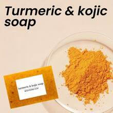 2/3/5pcs 100g Handmade Ginger Lemon Soap, Alcohol-Free, Suitable For All Skin Types, Deep Moisturizing, Can Be Used As Shower And Facial Cleansing Bar, Perfect Holiday Gift - Multicolor - View 2