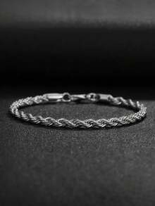 Men's Fashion Business Casual Jewelry Set, Cross Necklace And Bracelet Matching Pair, Perfect Gift For Father's Day, Christmas, Thanksgiving - Multicolor - View 6