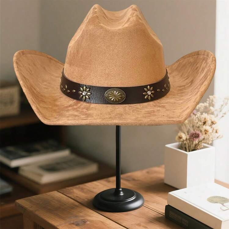 Women Funny Hat - 駝色 - 查看 5
